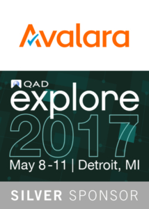 Avalara: Silver Sponsor of QAD Explore