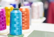 Clothing Industry vs. Planet Earth spools of thread for clothing manufacturing