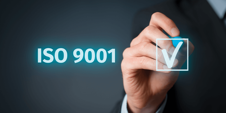 ISO 9001 quality management system