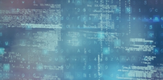 data, blue, code