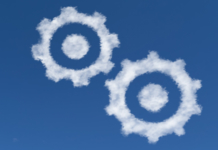 Why the Manufacturing Sector Should Make Certifications an Important Selection Criteria for Cloud Service Providers blue, sky, cloud, gears