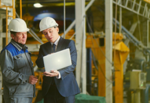 hard hats, laptop, industrial, cloud erp, march launch, 2019