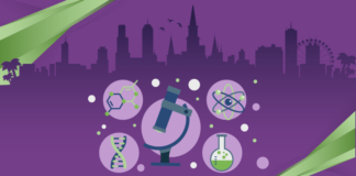QAD Explore, life sciences, explore 2019, New Orleans, beaker, microscope