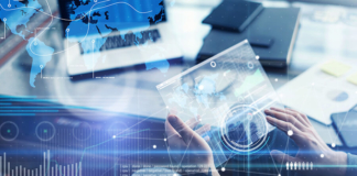 digital transformation, computer, digital, hands