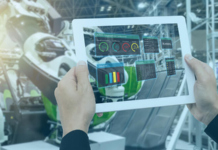 real-time information, tablet, shop floor, technology, robots