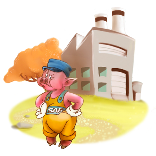 adaptive manufacturing, manufacturing, three little pigs, cloud erp, erp