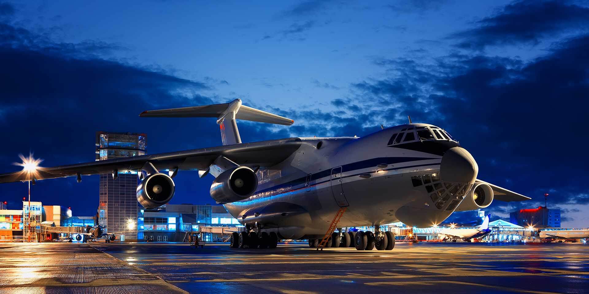 export management and transportation, airplane