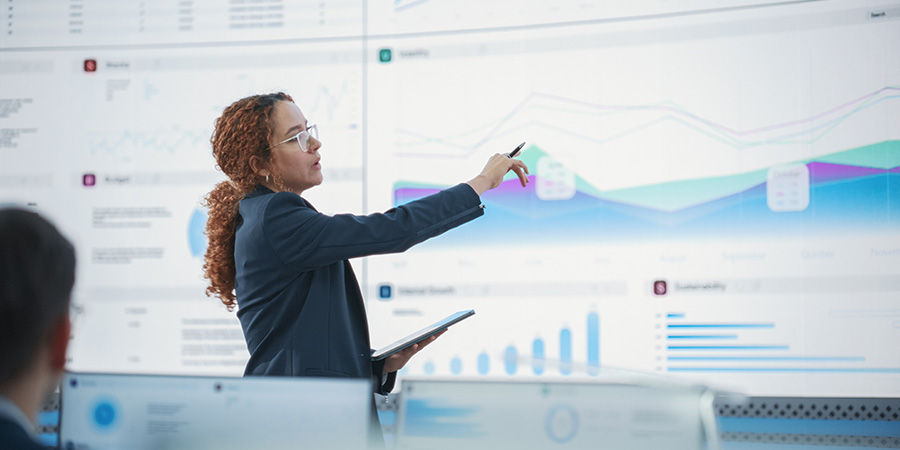 Sales and operations planning, presenter