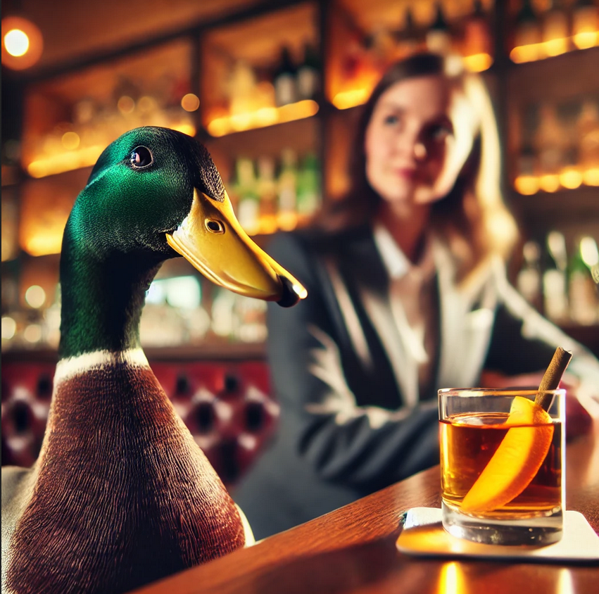 Pragmatic AI, Duck, Bar