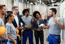 Labor retention in manufacturing, connected workforce