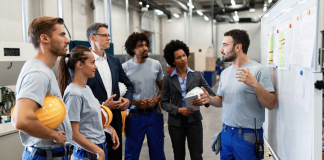 Labor retention in manufacturing, connected workforce
