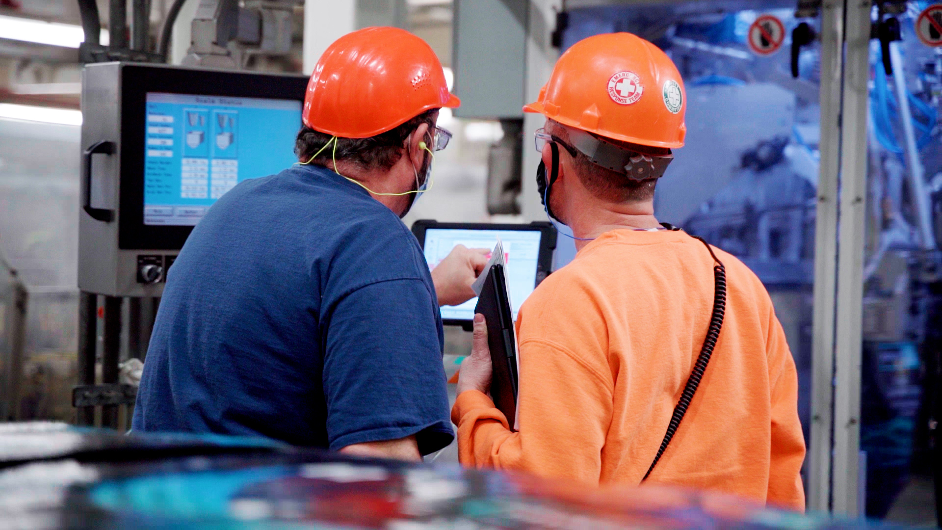 ERP integration, connected worker