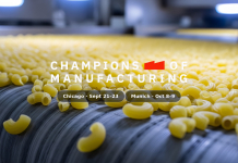 AI for food and beverage manufacturing, Champions of Manufacturing