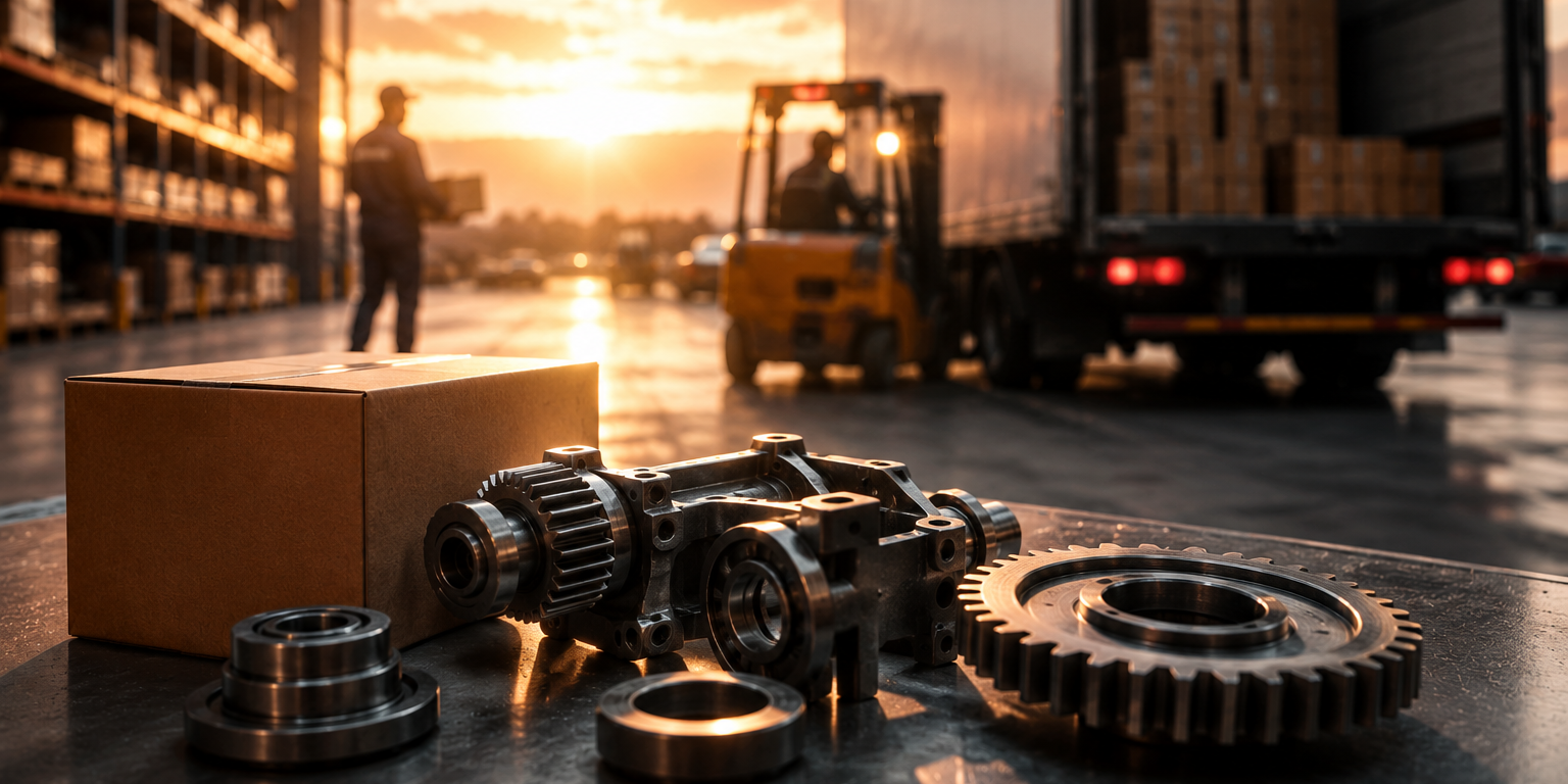 Multi-carrier parcel shipping, Aftermarket parts shipping